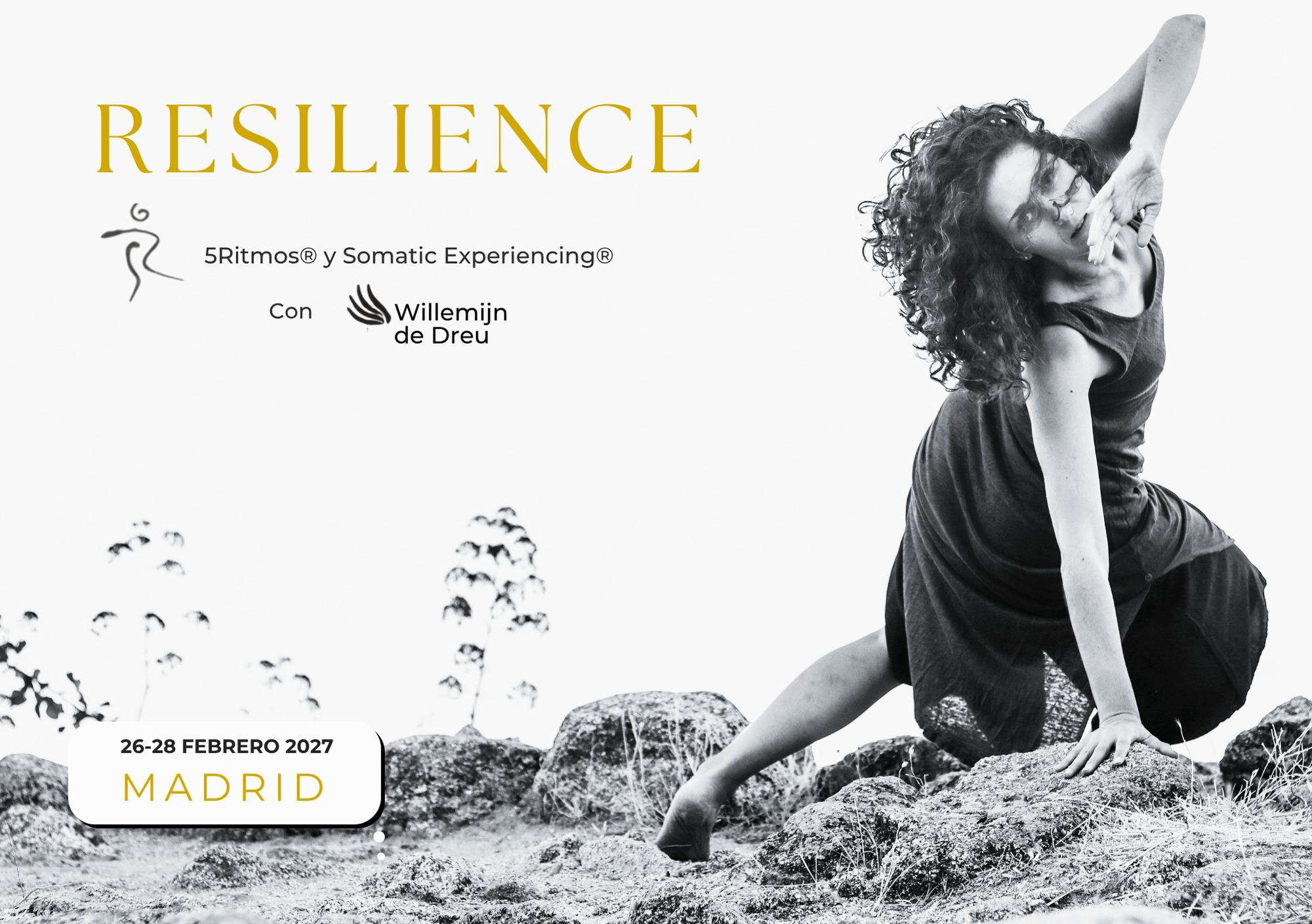 Flyer del taller RESILIENCE