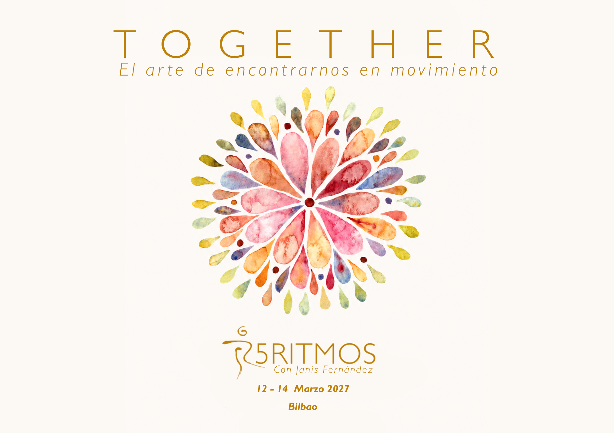 Flyer del taller TOGETHER